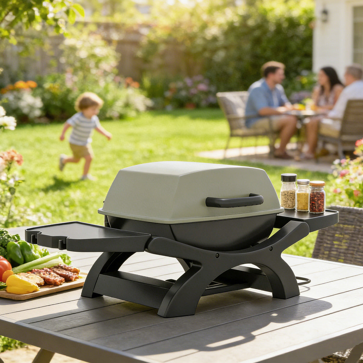 Barbecue électrique de table 2300 W noir – vue 5