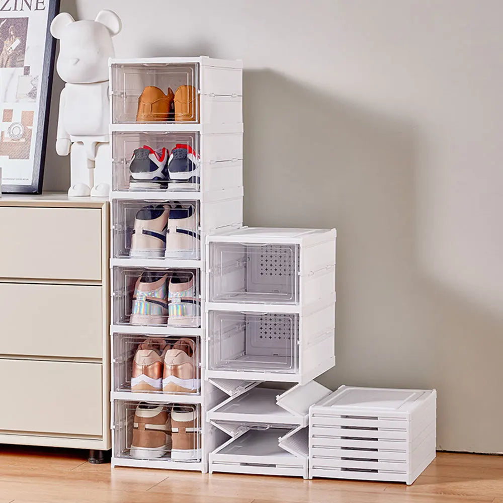 Meuble à chaussures pliable 6 niveaux – vue 11